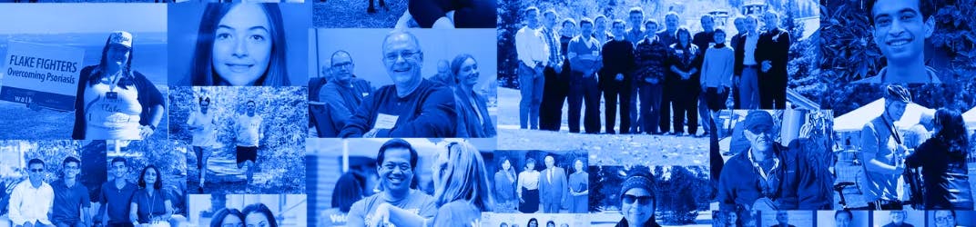 Photo collage of NPF volunteers.