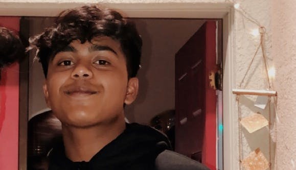 Headshot of Youth Ambassador Vishruth of San Ramon, California.