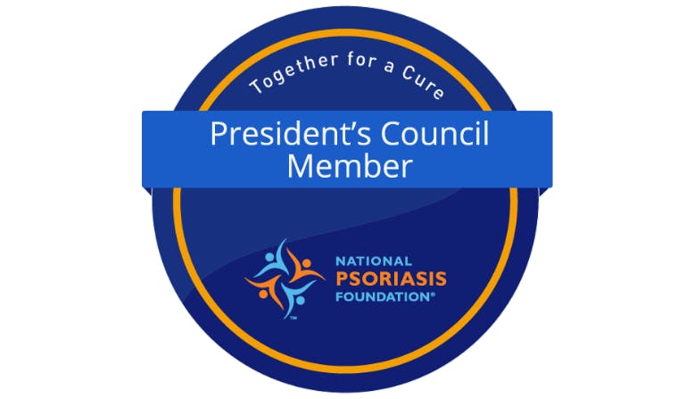 NPF Credly digital badge - President's Council Member