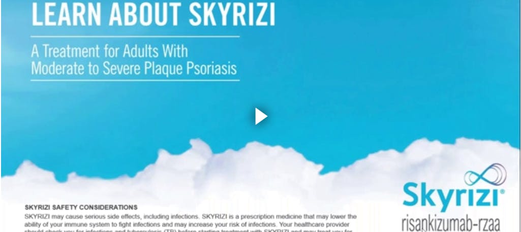 Video: Learn About SKYRIZI Video: Learn About SKYRIZI