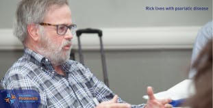 Rick Seiden lives with psoriatic disease.