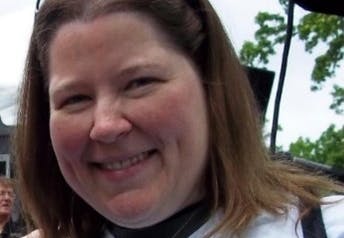 Kathleen Browning at a Walk to Cure Psoriasis event