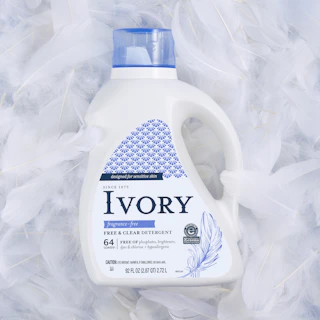 Ivory Fragrance Free Unscented Liquid Laundry Detergent