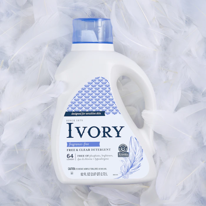 Ivory Fragrance Free Unscented Liquid Laundry Detergent