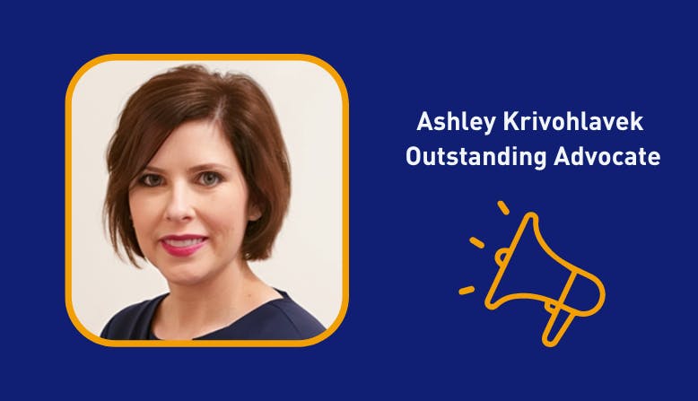 Ashley Krivohlavek, NPF Outstanding Advocate 2023
