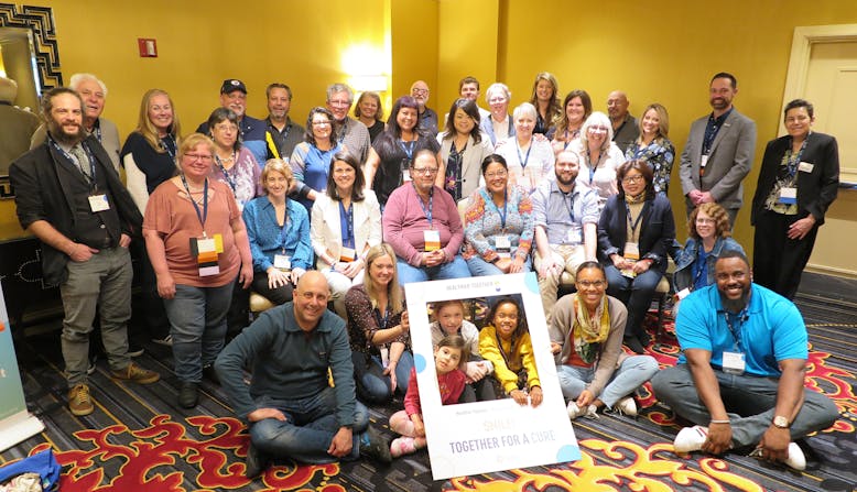 Group photo of the attendees and NPF staff at the Community Conference - Healthier Together: Learning for All Ages