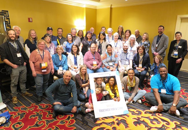 Group photo of the attendees and NPF staff at the Community Conference - Healthier Together: Learning for All Ages