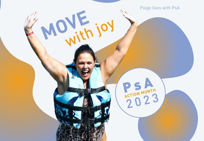 PsA Action Month 2023 - Move with joy