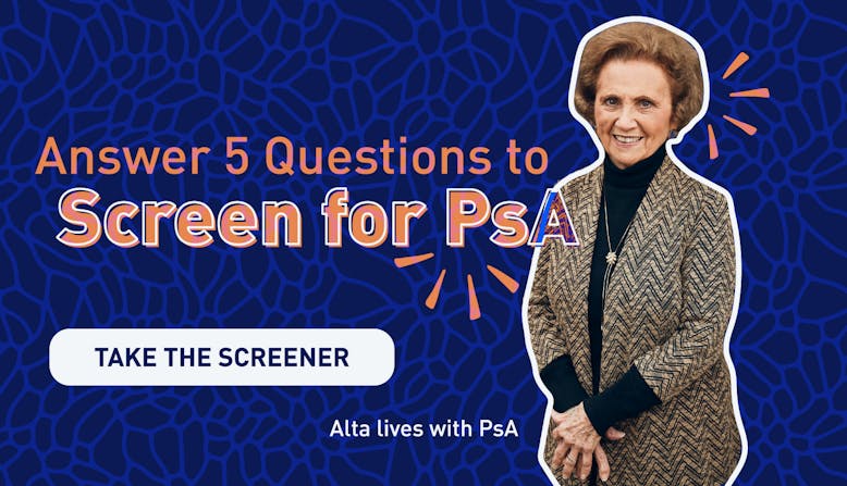 PsA Action Month 2024 - Answer 5 Questions to Screen for PsA