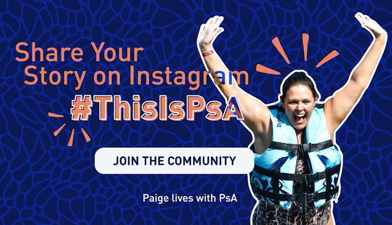 PsA Action Month 2024 - Share your story on Instagram #ThisIsPsA