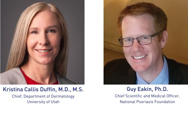 Kristina Callis Duffin, M.D., M.S., and Guy Eakin, Ph.D.