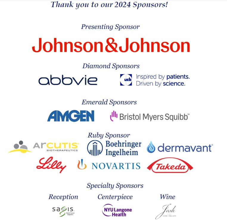 2024 Commit to Cure Gala Sponsors