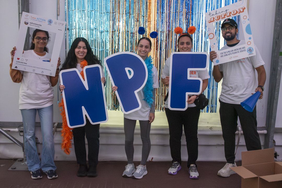 Attendees at an NPF Take Action event.