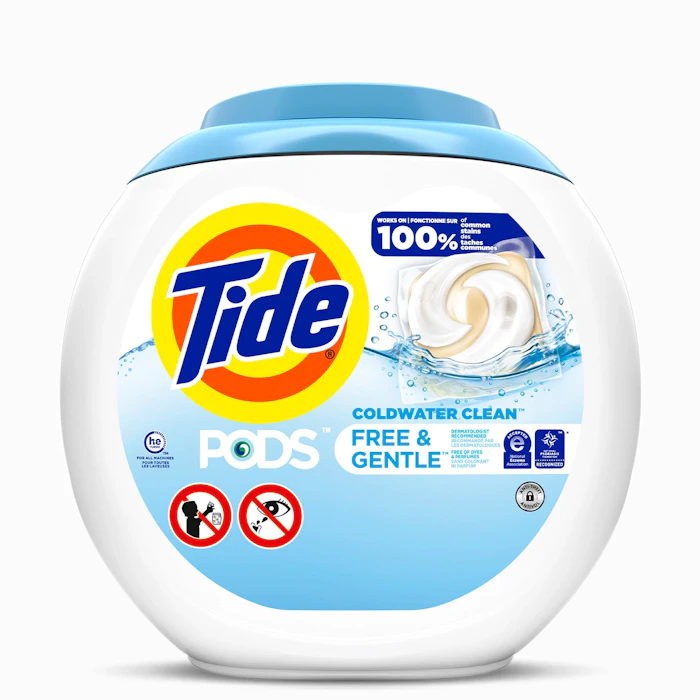 Tide PODS® Free and Gentle Laundry Detergent