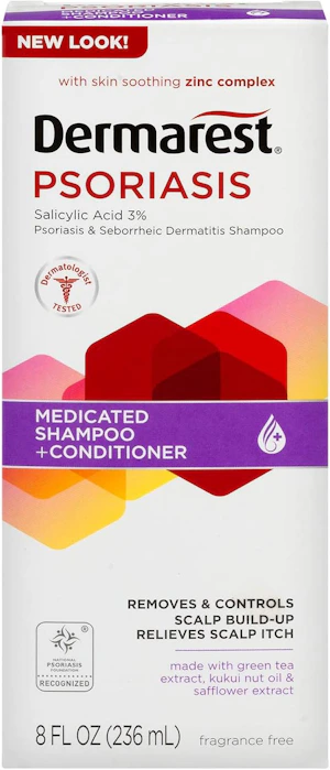 Dermarest psoriasis shampoo and conditioner