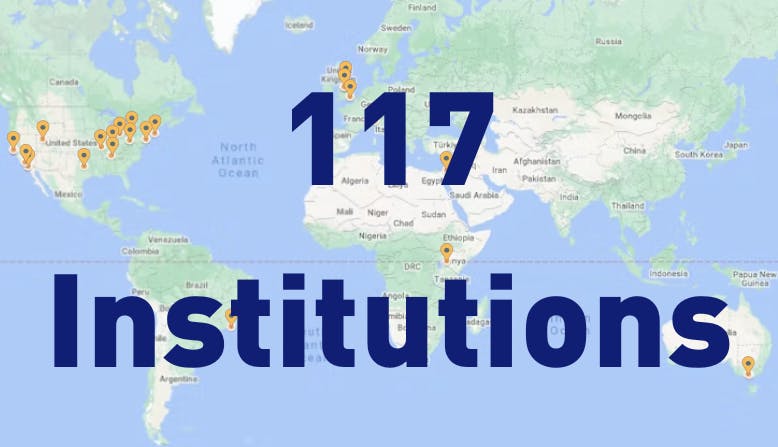 117 Institutions
