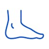 Icon of a foot