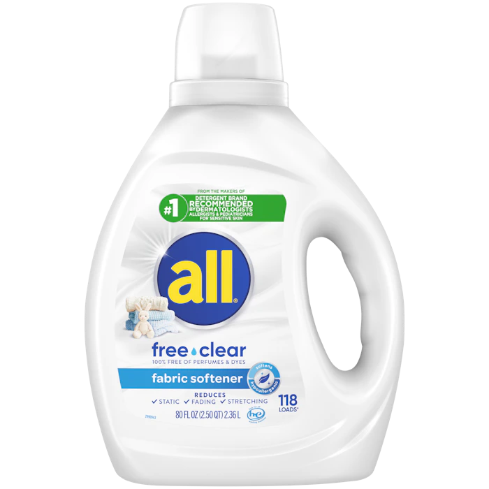 all® free clear fabric softener