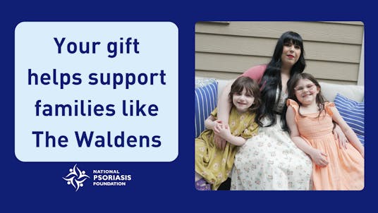 Your gift helps support families like The Waldens