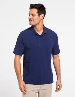 Solbari Short Sleeve Polo Shirt UPF 50+