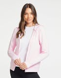 Solbari Luxe Hooded Full Zip Top UPF 50+