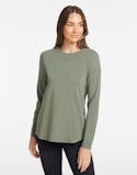 Solbari Loose Fit Long Sleeve Swing Top UPF 50+