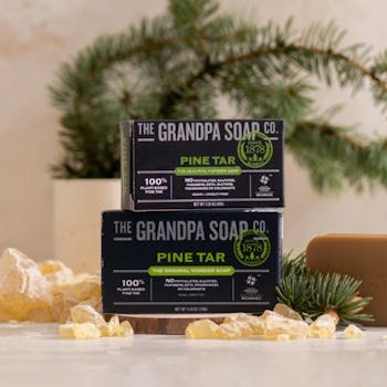 Product image, Grandpa Soap Company Pine Tar Bar