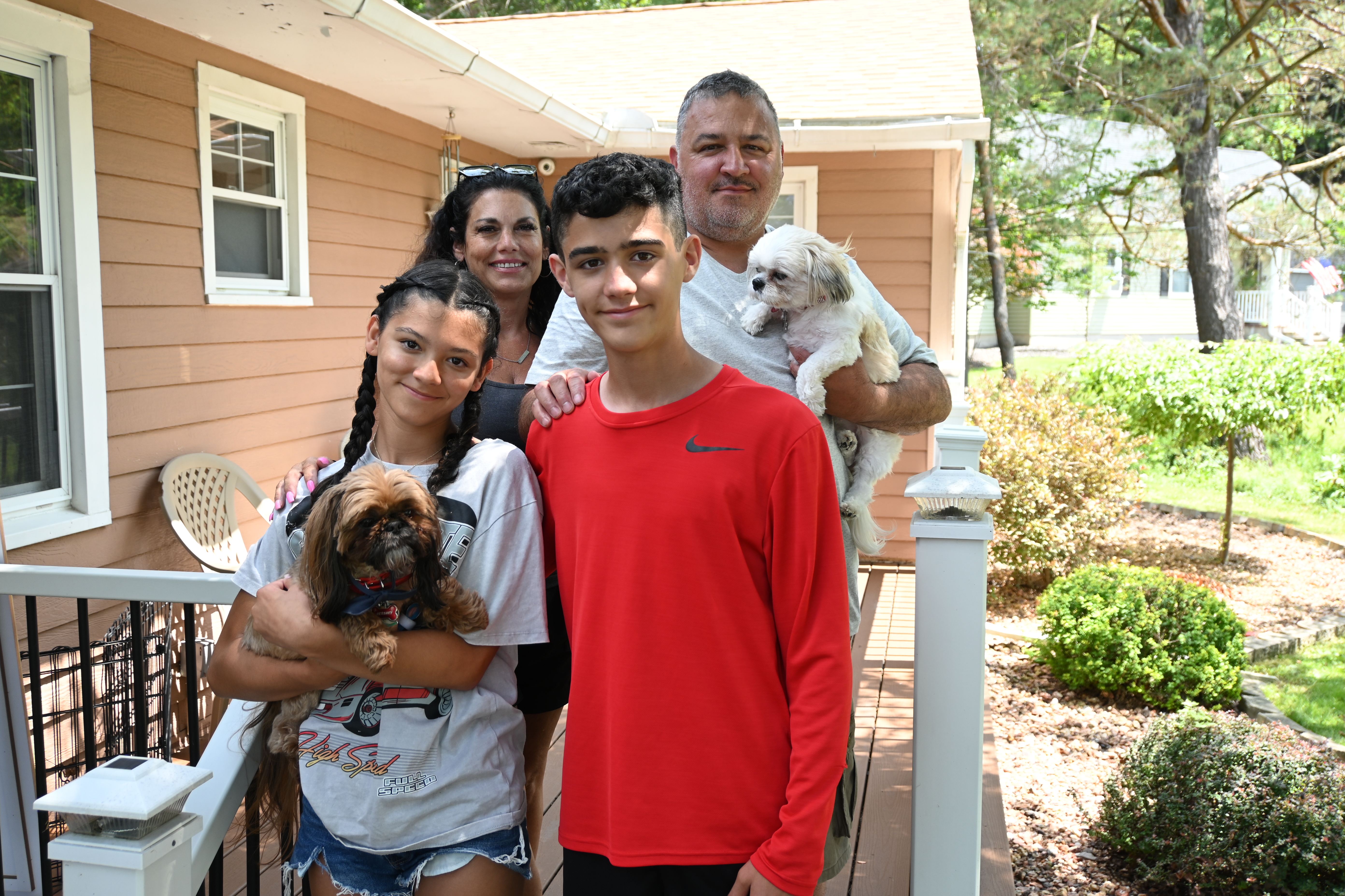 Janene Tirado and family