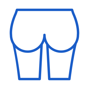 Icon of a person's butt
