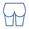 Icon of a person's butt