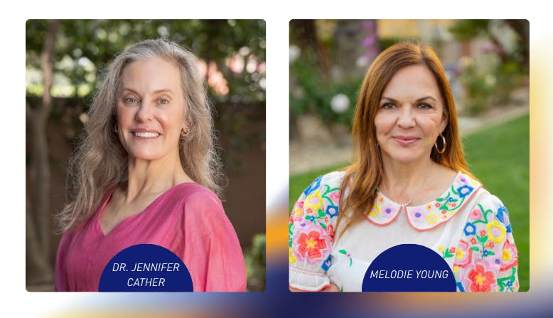 Honoring Dr. Jennifer Cather and Melodie Young.