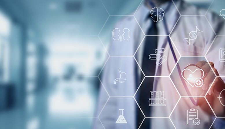 Medical advancements concept.