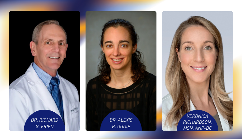 Honoring Richard G. Fried, M.D., Ph.D., FAAD, Alexis R. Ogdie, M.D., MSCE, and Veronica Richardson, MSN, ANP-BC.