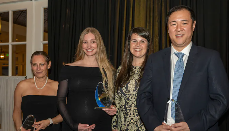 Honoring Dr. Lianne Gensler, Melissa Leeolou, and Dr. Wilson Liao.