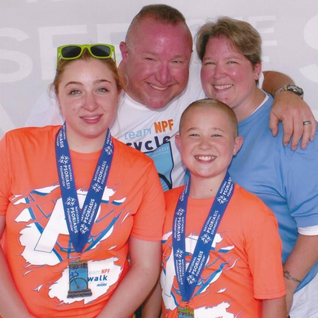 Kathleen Browning and Dvorak family