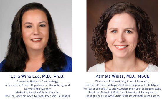 Lara Wine Lee, M.D., Ph.D., and Pamela Weiss, M.D., MSCE