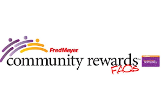 Fred Meyer Community Rewards logo.