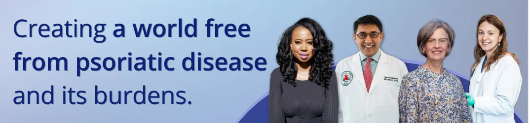 Creating a world free from psoriatic disease and its burdens.