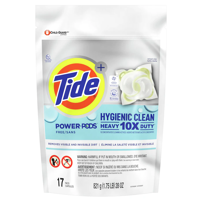 Tide Free and Gentle Liquid Hygienic Clean Heavy Duty Laundry Detergent