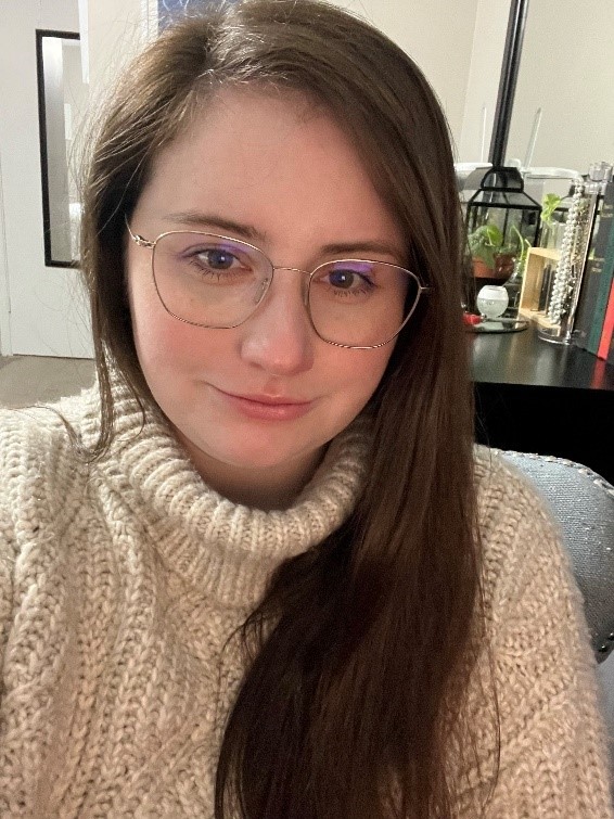 A selfie of Savanna Braun, NPF volunteer