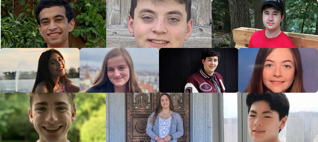 Photo collage of NPF Youth Ambassadors.