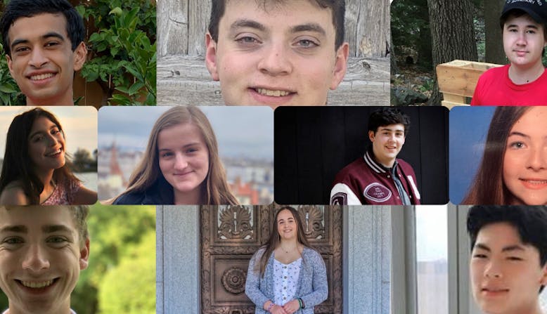 Photo collage of NPF Youth Ambassadors.