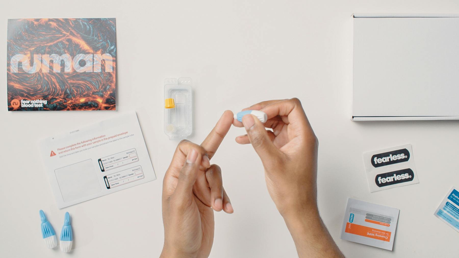 Numankind 10 tips to help you take a fingerprick blood test