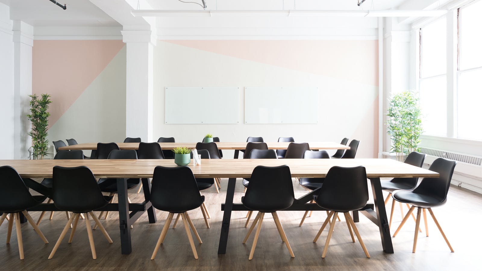 empty modern meeting room