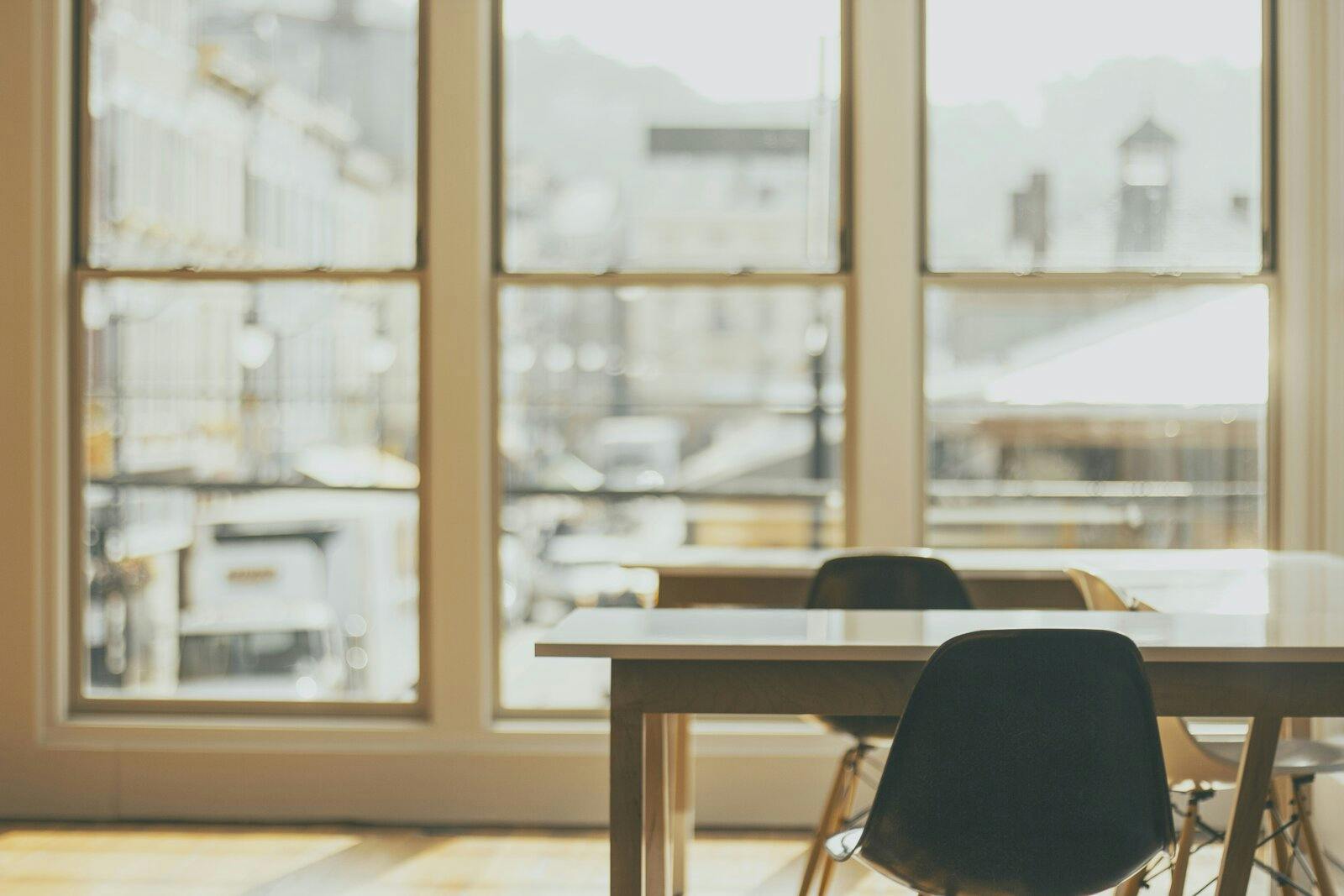 Empty meeting room for interview