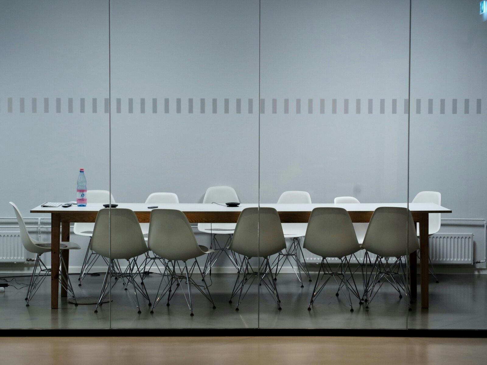 Empty Board room 