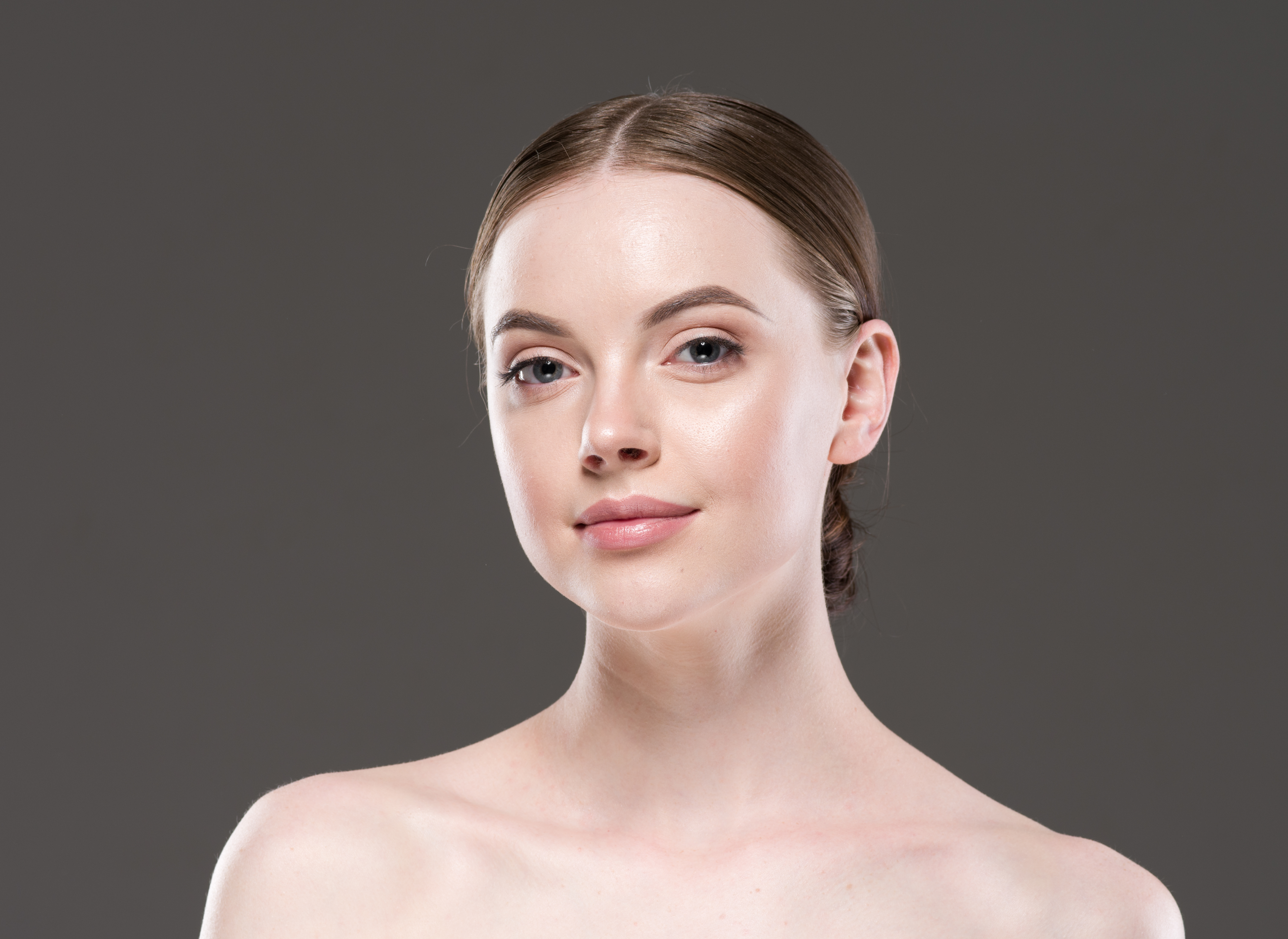 woman with fresh clear skin