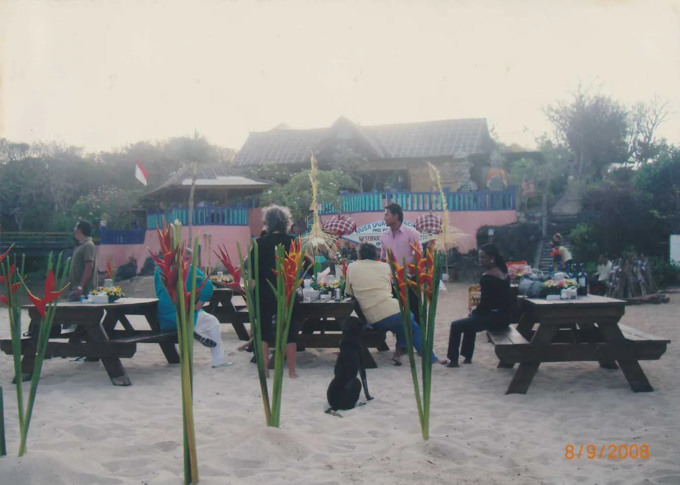 nusa dua beach grill back in the 1990's