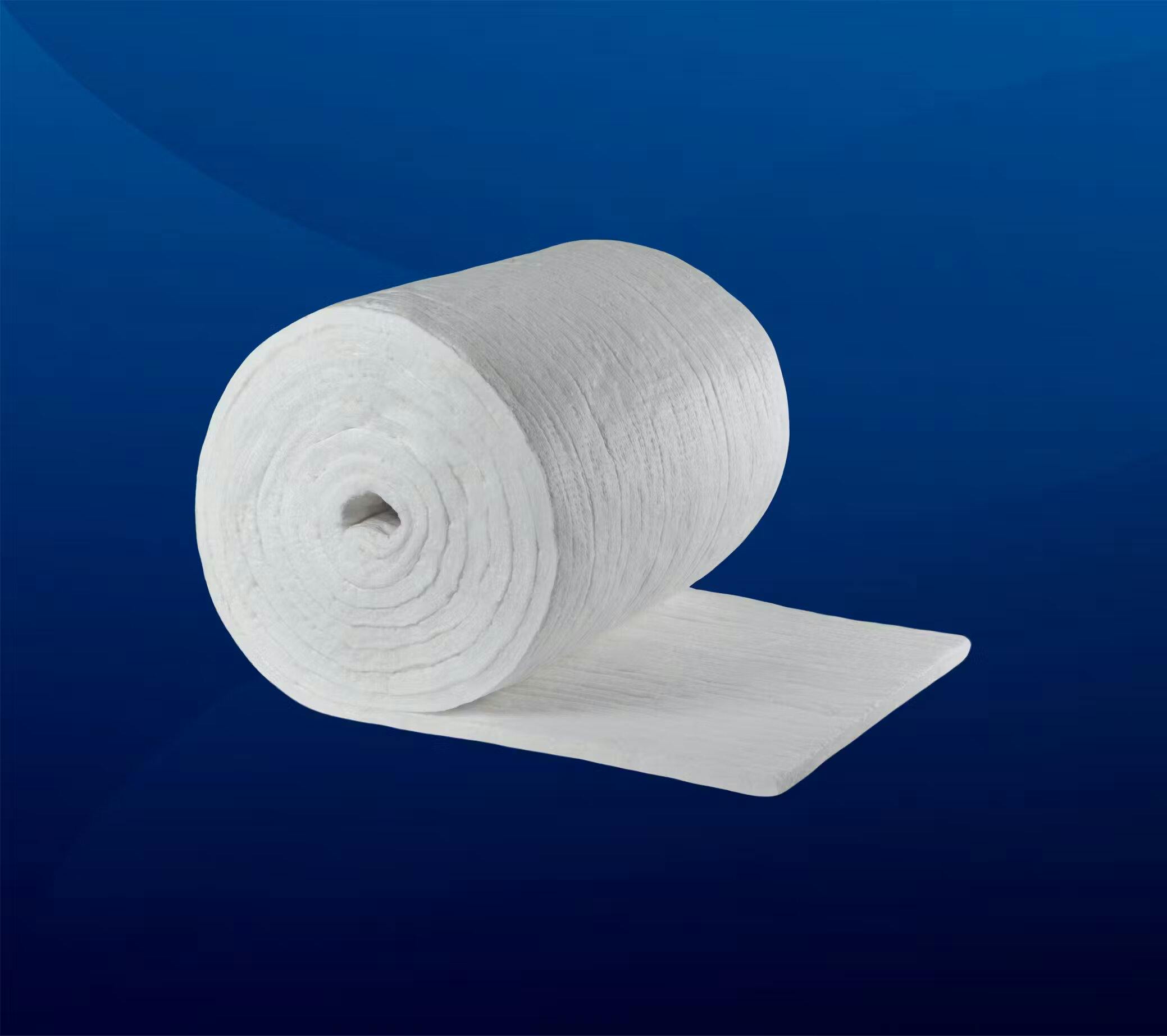 Ceramic Fiber Insulation Roll Heat Insulation Blanket High Temperature  Resistance Blanket 