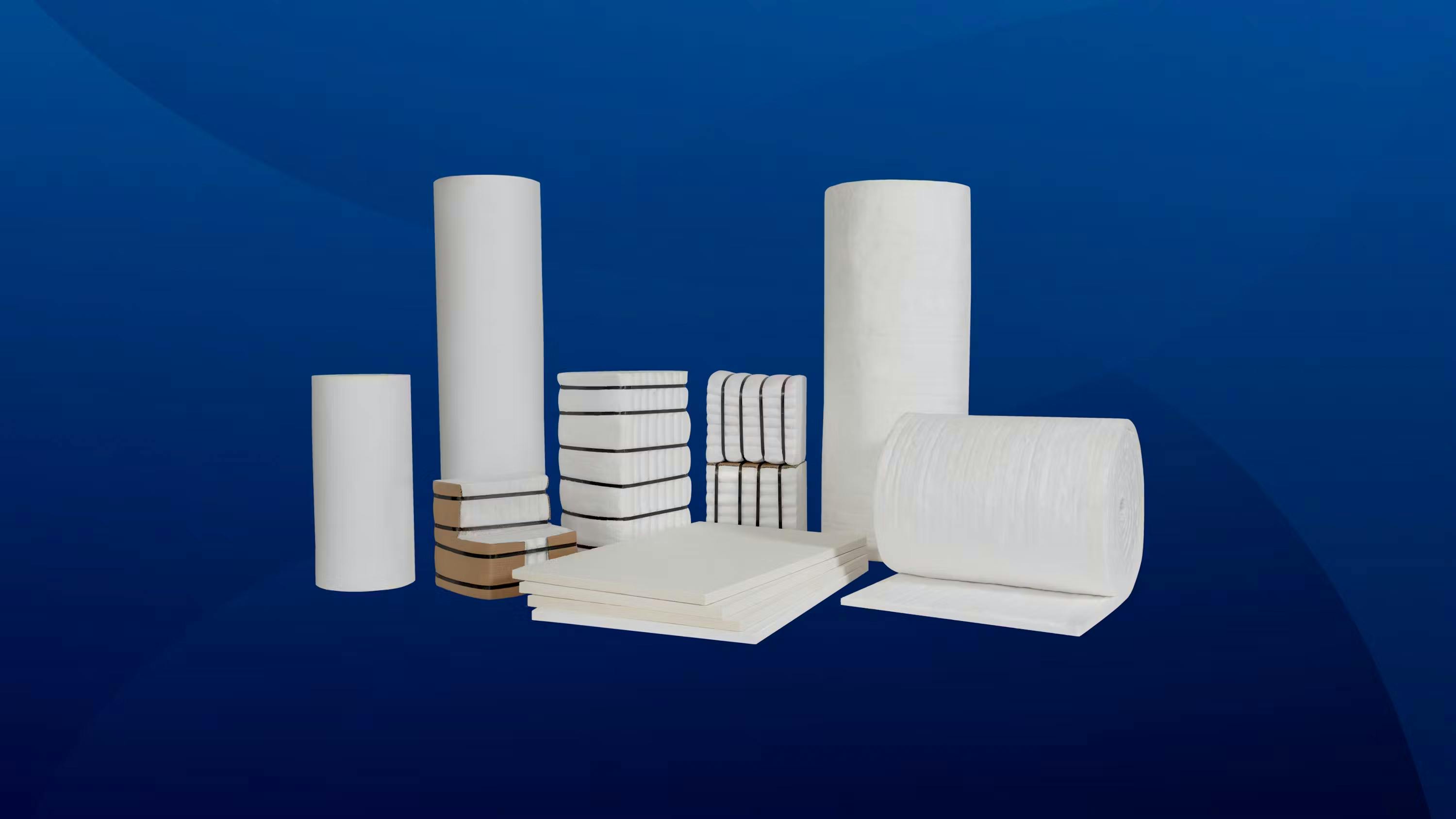 Ceramic fiber products for the oil and gas industry